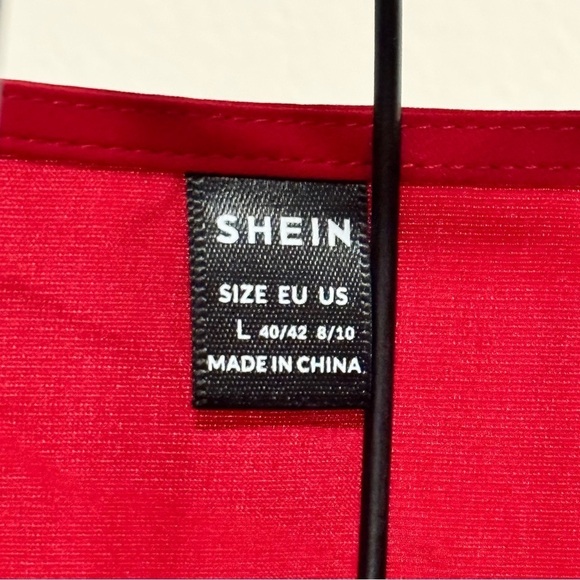 Red Wrap Dress/Robe - Picture 3 of 6